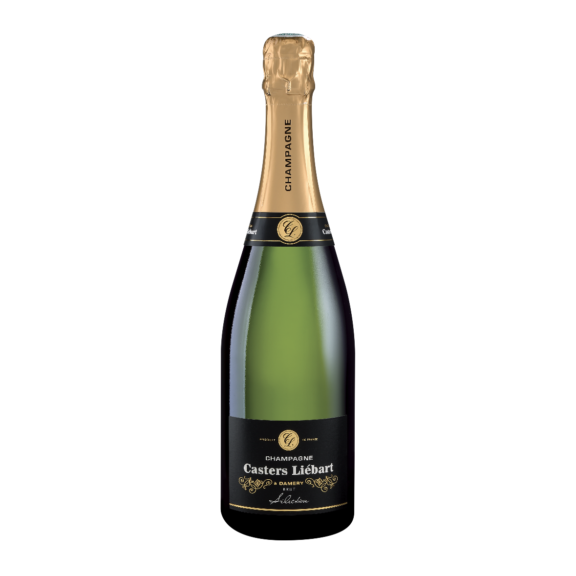 Champagnerflasche von Casters Liébart Sélection Brut