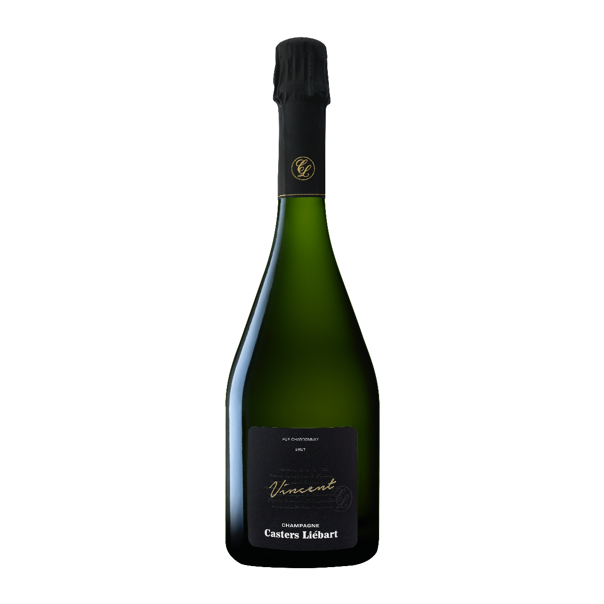 Champagnerflasche von Casters Liébart Blanc de Blancs